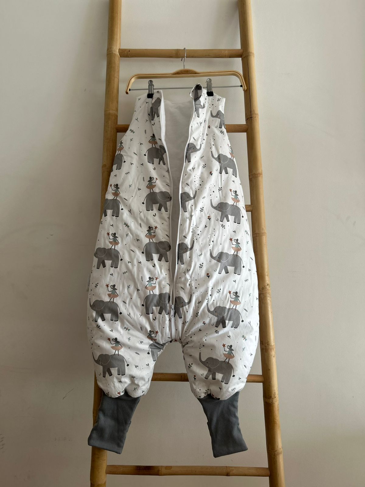 Saco dormir 2 a 3 años con pies algodón estampado tog 1.0 Sin Mangas